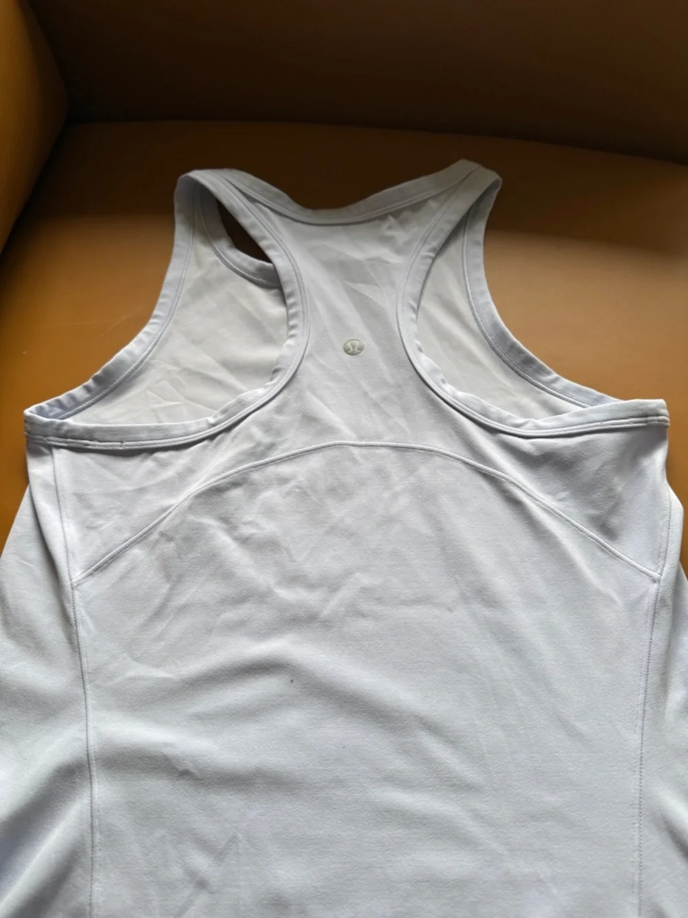 Lululemon Light Blue Racerback Performance Tank - Picture 3 of 3